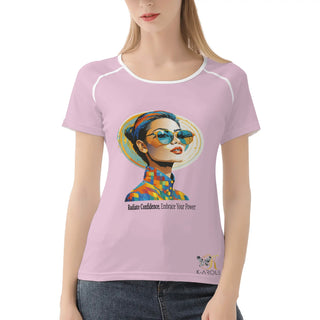 Fearless Heart, Limitless Dreams K-AROLE Womens  T shirt - K-AROLE