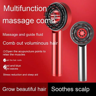 Fluffy Comb Scalp Massager Infrared Hair Care And Beauty Getting Rich Jewelry Store