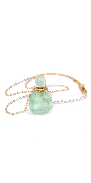K-AROLE™️ Perfume Bottle Crystal Pendant Necklace