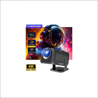 Sleek and versatile 180° rotatable 4K projector for transforming your living room into a cinema experience - K-AROLE's special offer.