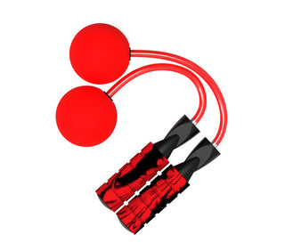 Creative cordless jump rope with adjustable weighted handles, ideal for fitness and exercise.