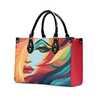 K - AROLE™️ Vibrant Multicolored Leather Tote Bag - Exquisite Artistry - K - AROLE