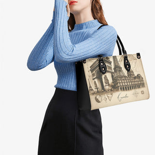 K - AROLE™️ Elegant London Skyline Tote Bag - K - AROLE