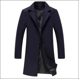 Autumn And Winter New Mens Solid Color Casual Business