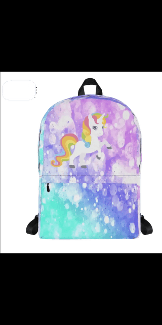 K - AROLE Captivating Unicorn Rainbow Backpack - K - AROLE