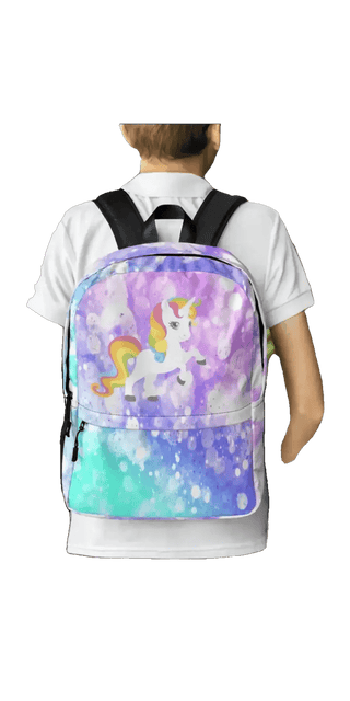 K - AROLE Captivating Unicorn Rainbow Backpack - K - AROLE