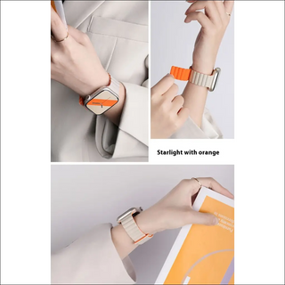 Band Silicone Magnetic Watch Strap