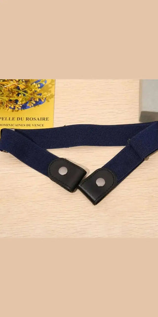 Buckle-Free Belt for Jean Pants,Dresses,Fashion No Buckle Stretch Elastic Waist Belt for K-AROLE