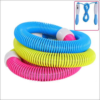 Colorful Resistance Exercise Loop Set - Versatile Fitness Bands for Home Workout - K - AROLE