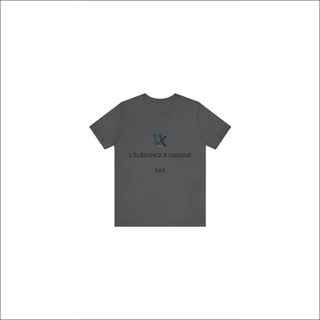 Comfortable Cotton K-arole Lifestyle Logo T-Shirt - Asphalt