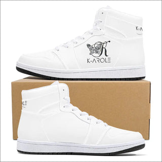 Copy of D16 High-Top Synthetic Leather Sneakers - White