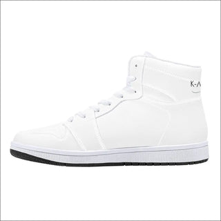 Copy of D16 High-Top Synthetic Leather Sneakers - White