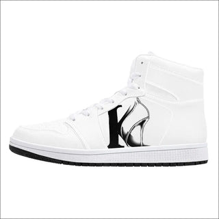 Copy of D16 High-Top Synthetic Leather Sneakers - White