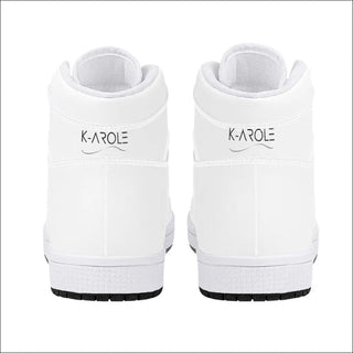 Copy of D16 High-Top Synthetic Leather Sneakers - White