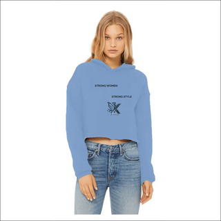 Cozy Crop Top Hoodie - Stylish And Comfortable Athleisure Wear - K - AROLE