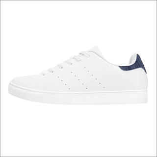 D27 Low-Top Synthetic Leather Sneakers - White - Men US5