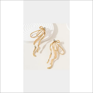 Elegant Cascading Tasseled Hoop Earrings - bijoux