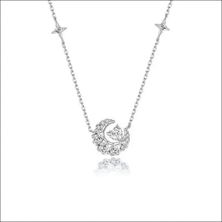 Elegant Diamond Pendant Necklace K-AROLE