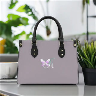 Elegant Women’s Satchel Handbag with Butterfly Charm