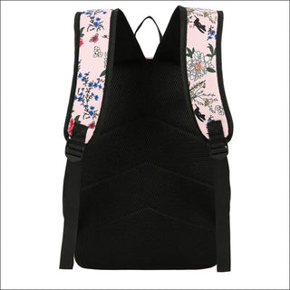 Enchanting Japanese Style Backpack with Floral Accents