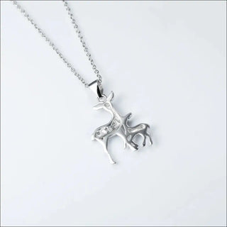 Fawn Pendant 925 Silver Necklace K-AROLE