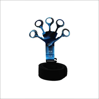 Finger Gripper: Adjustable resistance exercise tool with 6 levels for hand and finger strength training