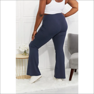 Full Size Taking Leaps Active Flare Yoga Pants