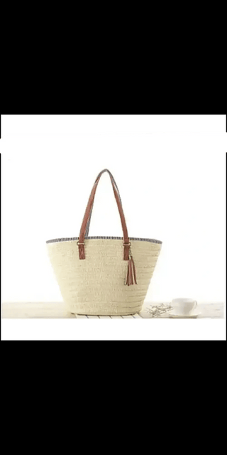 K - AROLE™️ Premium Woven Tote Bag for Women - K - AROLE