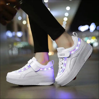 Glowing Skate Roller Sneakers K-AROLE