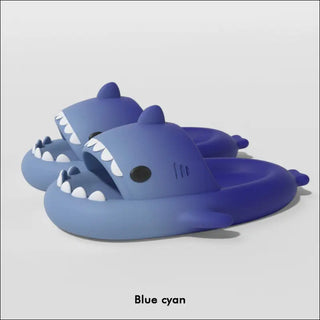 Gradient Shark Slippers Men’s Home Bathroom Non-slip - flip