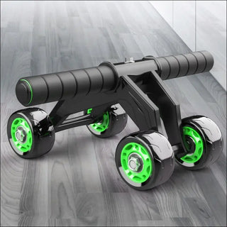 High - Intensity LED Tactical Flashlight with Green Accent Roller Wheels - K - AROLE