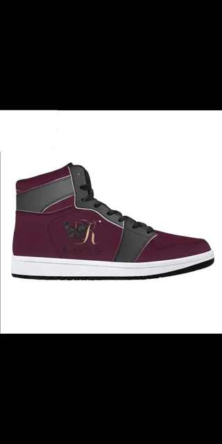 High - Top Comfort Leather Sneakers for Women - K - AROLE