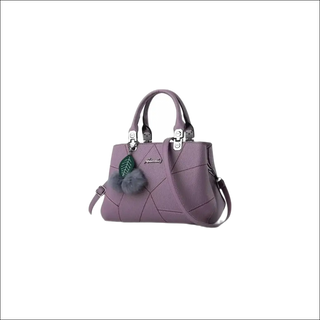 K-AROLE™️ Chic Geometric Tote Bag - Lavender - Purple - bags