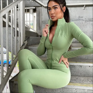 K-AROLE™️ Chic Jumpsuit with Tailored Design - Leggings