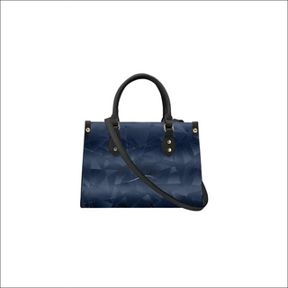 K-AROLE™️ Chic Navy Blue Leather Tote Bag - One Size - bags