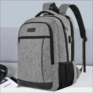 K - AROLE™️ Convertible Travel Backpack with USB Charging Port - K - AROLE