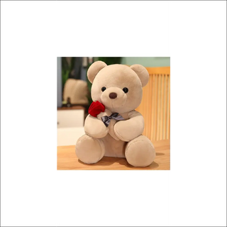 K-AROLE™️ Cute Plush Bear Doll - Charming Floral