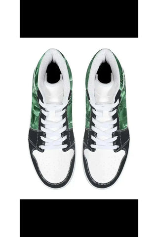 K - AROLE™️ Vibrant Camo - Inspired High Top Sneakers - K - AROLE