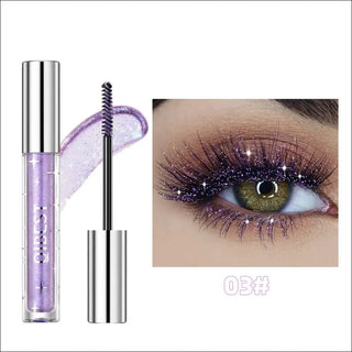 K - AROLE Diamond Glitter Mascara - Dramatic Long - Lasting Curl & Shine - K - AROLE