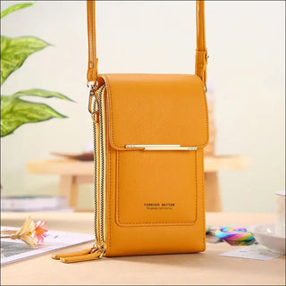 K-AROLE™️ Elegant Crossbody Leather Phone Bag - Style