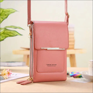 K-AROLE™️ Elegant Crossbody Leather Phone Bag - Style