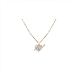 K-AROLE™️ Elegant Crystal Flower Charm Necklace - Gold