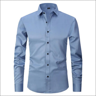 K-AROLE™️ Elegant Men’s Long-Sleeve Dress Shirt