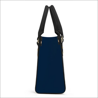 K-AROLE™️ Elegant Navy Leather Tote Bag - One Size - bags