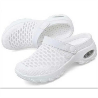 K-AROLE™️ Elevated Mesh Slip-On Sandals - White / 35