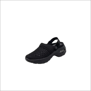 K-AROLE™️ Elevated Mesh Slip-On Sandals - Black / 35