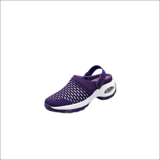 K-AROLE™️ Elevated Mesh Slip-On Sandals - Purple / 35