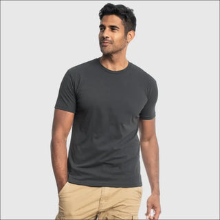 Nine essential cotton crew neck tee shirts for comfortable, versatile women's athleisure wear from K-AROLE.