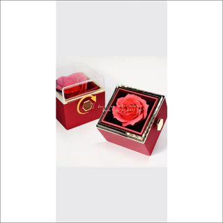 K-AROLE™️ Exquisite Rotating Rose Gift Box - Enchanting