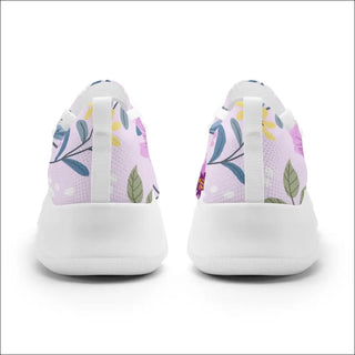 Stylish and comfortable women's training sneakers from K-AROLE featuring a vibrant floral print design, supportive sole, and lightweight construction for your active lifestyle.